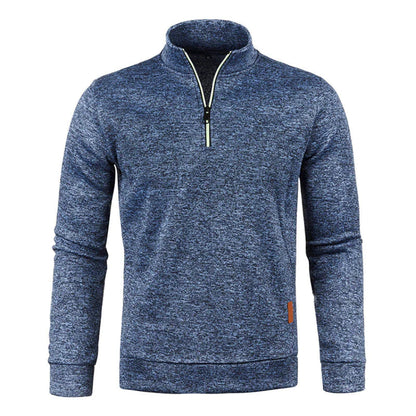 Herre Sweater Poloshirt Klassisk Stil 6