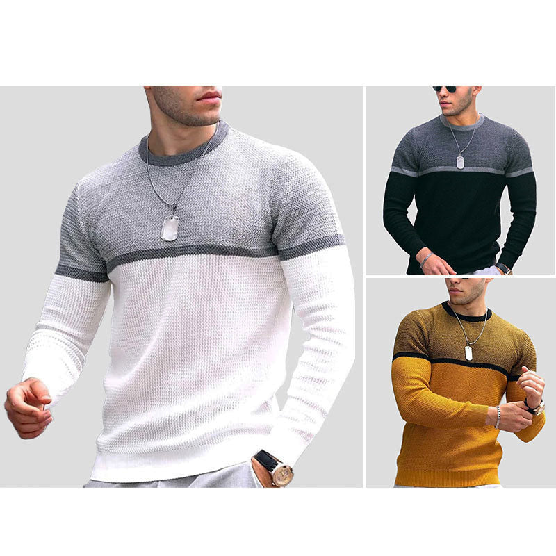 Herre Sweater Sporty Stil 3