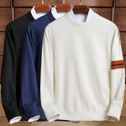 Herre Sweater med Høj Krave 4