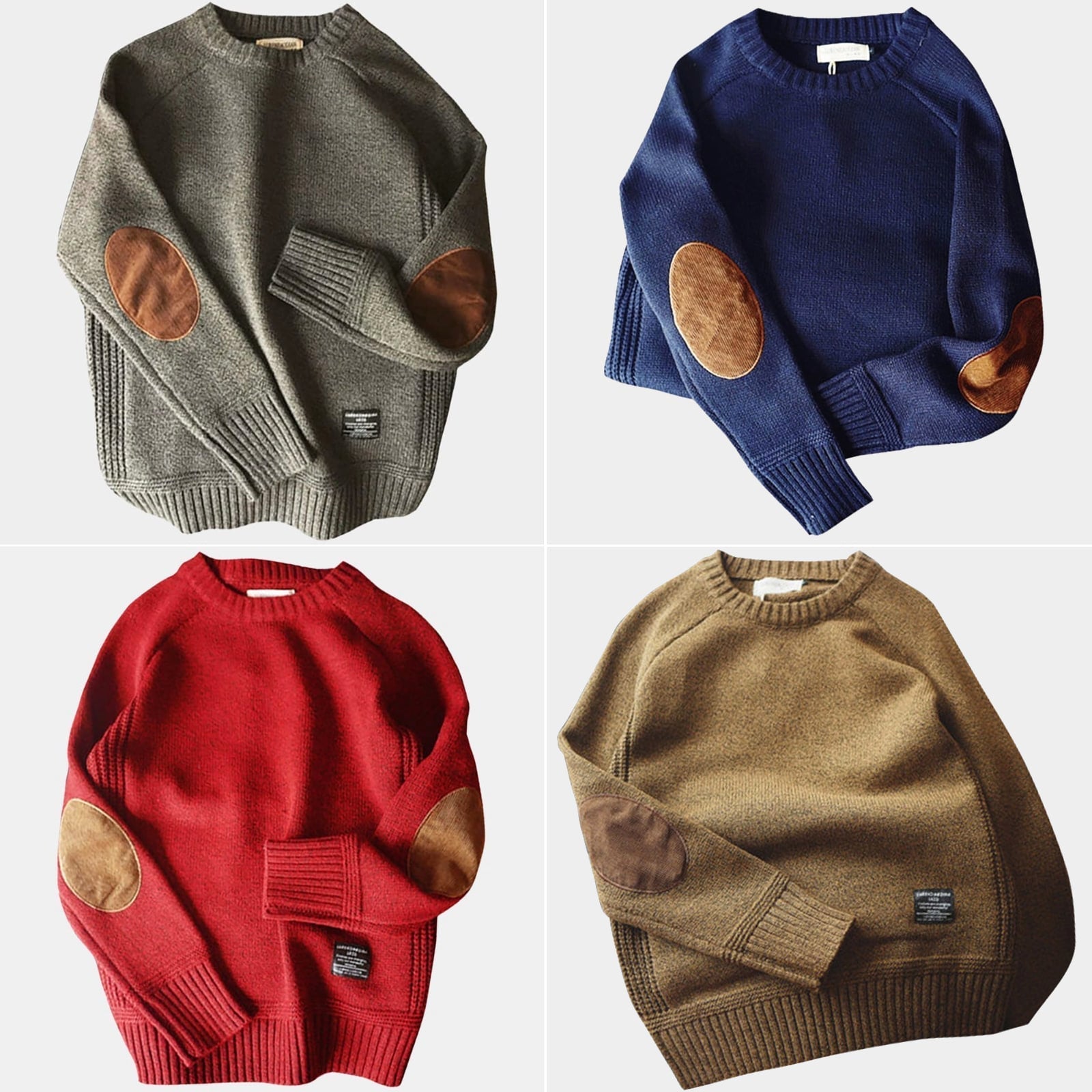 Herre Sweater med Raffineret Design 4