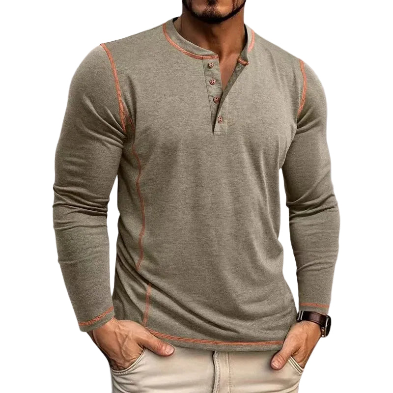 Herre T-shirt med Komfortabel Stil 0