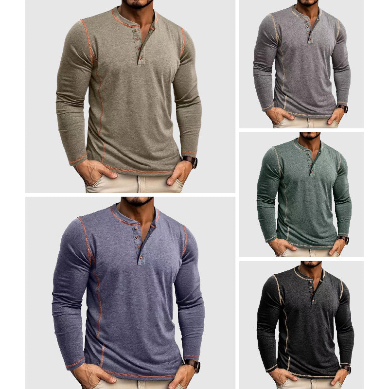 Herre T-shirt med Komfortabel Stil 5