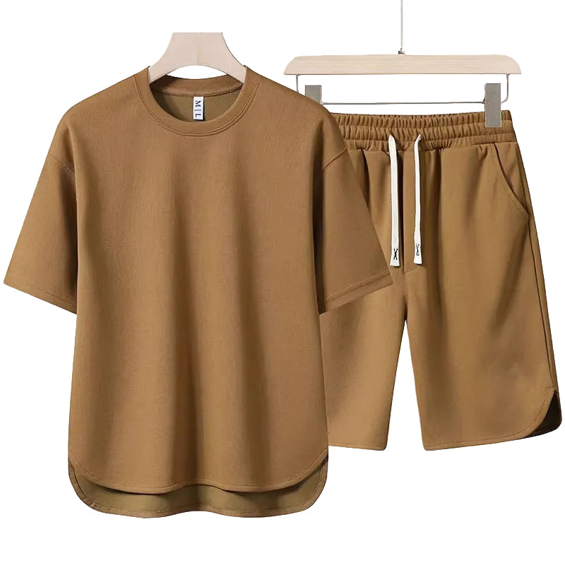 Herre T-shirt og Shorts Sæt 0