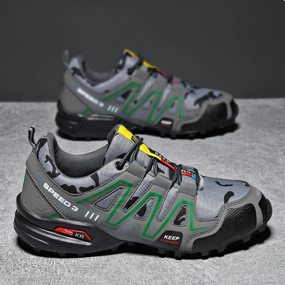 Herre Trekking Sko Komfortabel Design Åndbart Stof 7