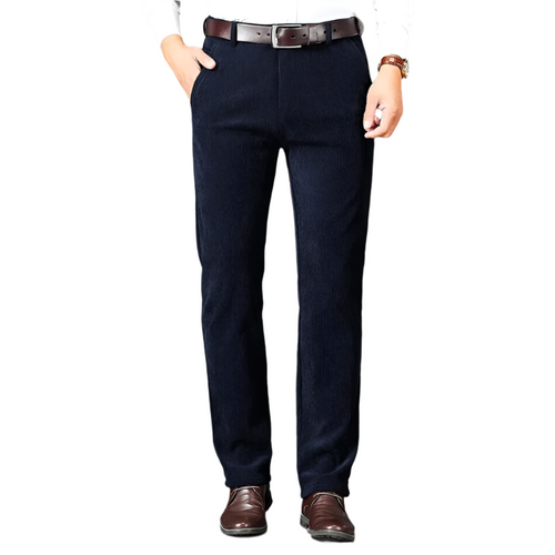 Herre Trousers Corduroy Stil Fleece 0
