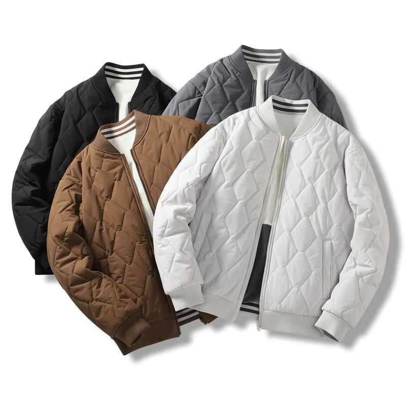 Herre Varsity Jakke Sporty Design 4