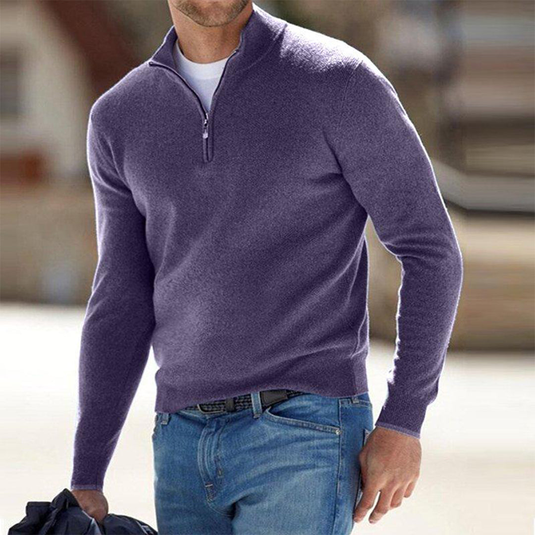 Herre Vest Fleece Med Lynlås Til Mænd Moderne Design 6