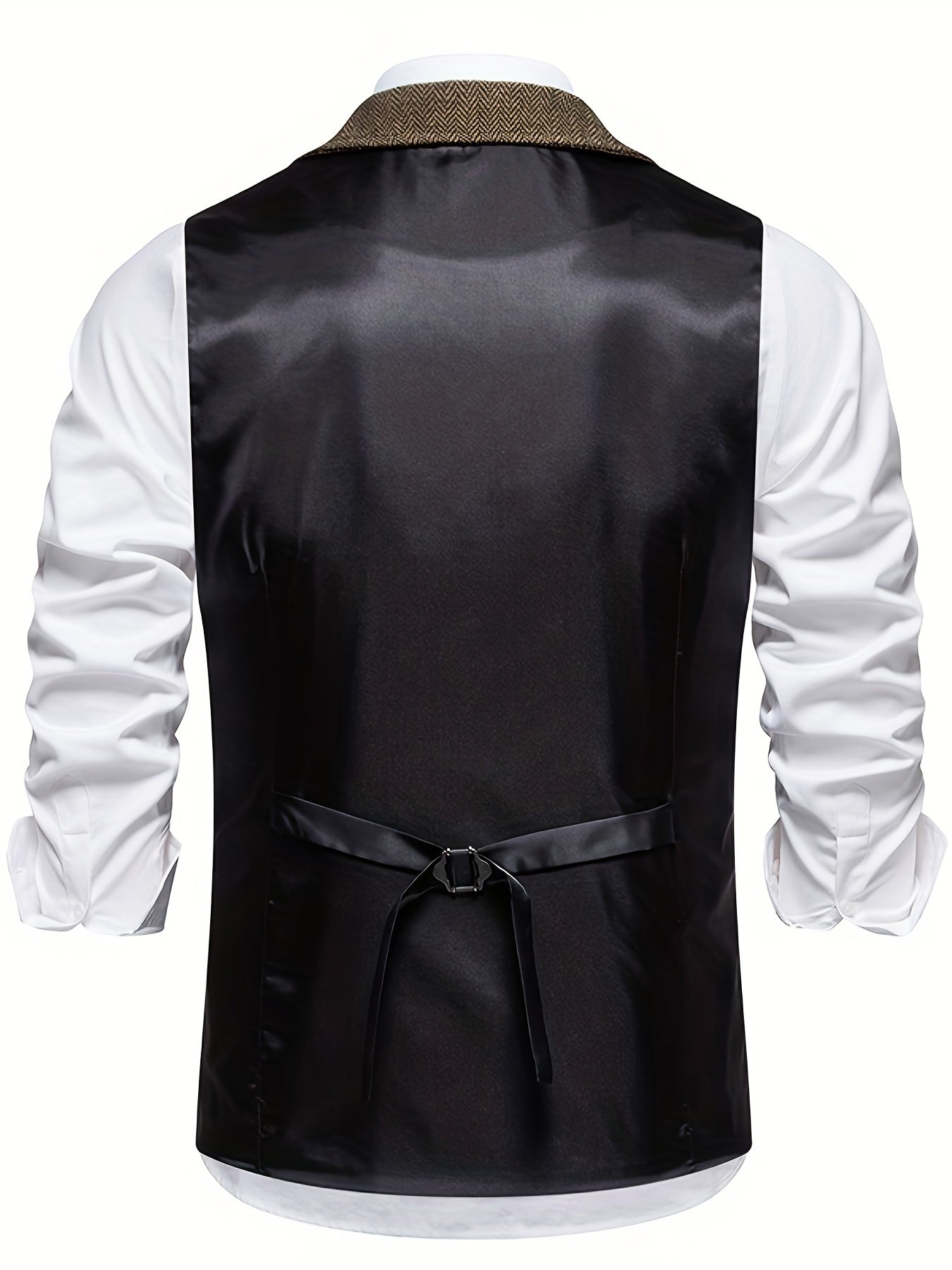 Herre Vest Klassisk Stil 5