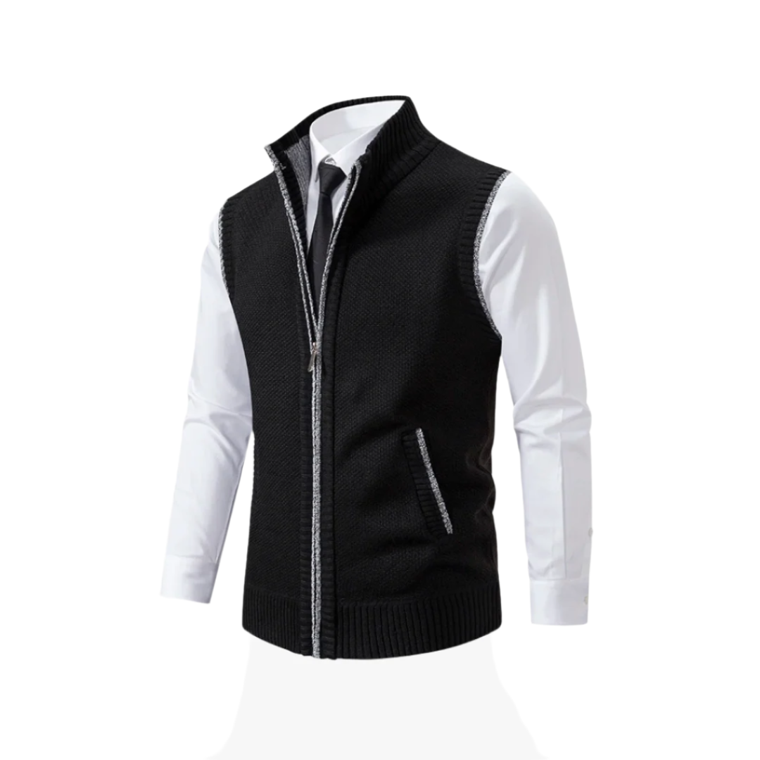 Herre Vest Klassisk Stil Blød Materiale til Mænd 0
