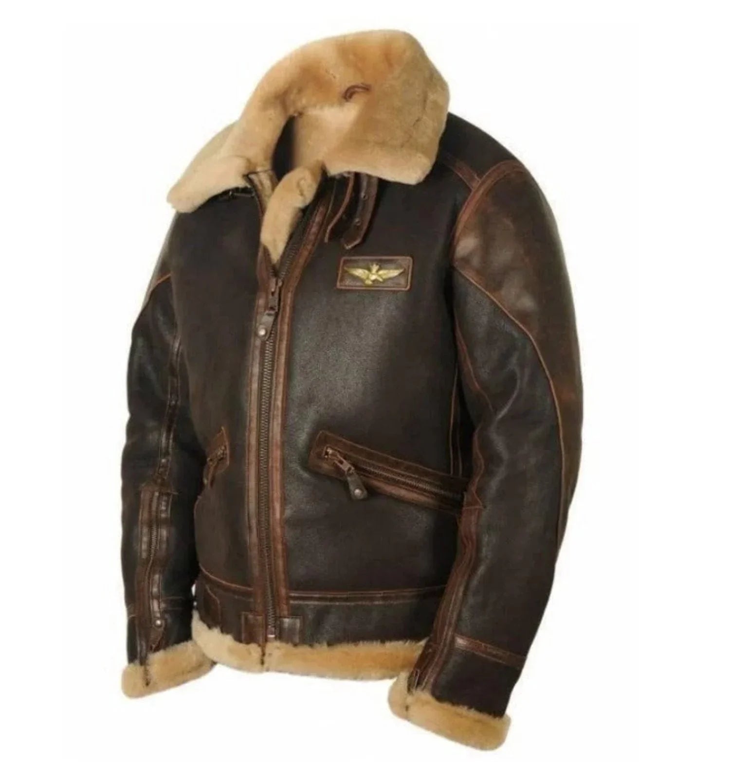Herre Vintage Jakke Casual 0