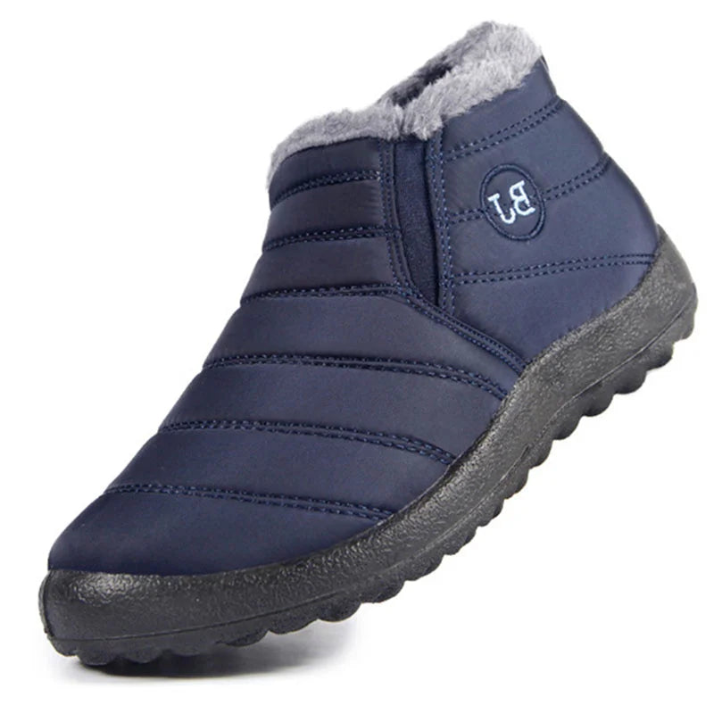 Herre Vinter Sko Slip-ons Fleece Foring 5