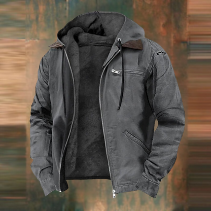 Herre Vinterjakke Bomber Design Isolerende Materialer 2