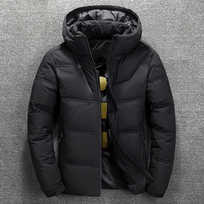Herre Winterjakke Puffer Stil Letvægts 0