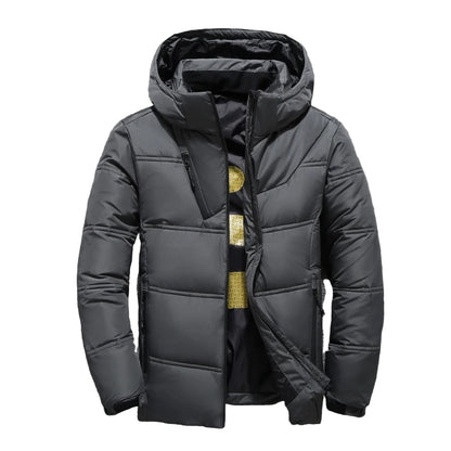 Herre Winterjakke Puffer Stil Letvægts 1