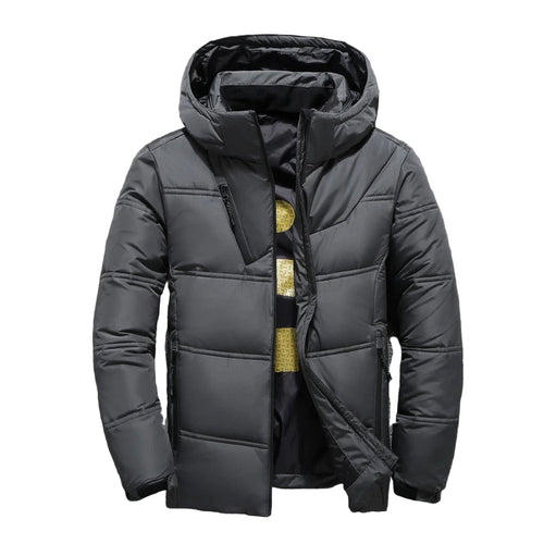 Herre Winterjakke Puffer Stil Letvægts 1