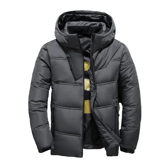 Herre Winterjakke Puffer Stil Letvægts 1