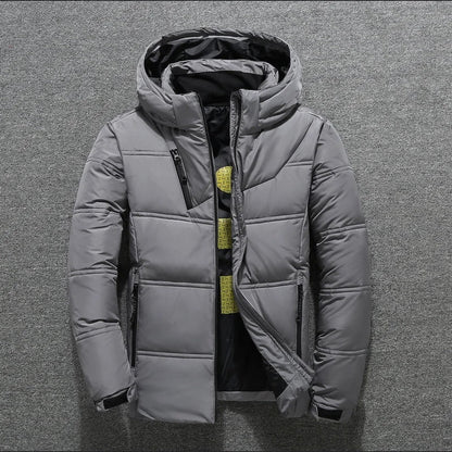 Herre Winterjakke Puffer Stil Letvægts 3