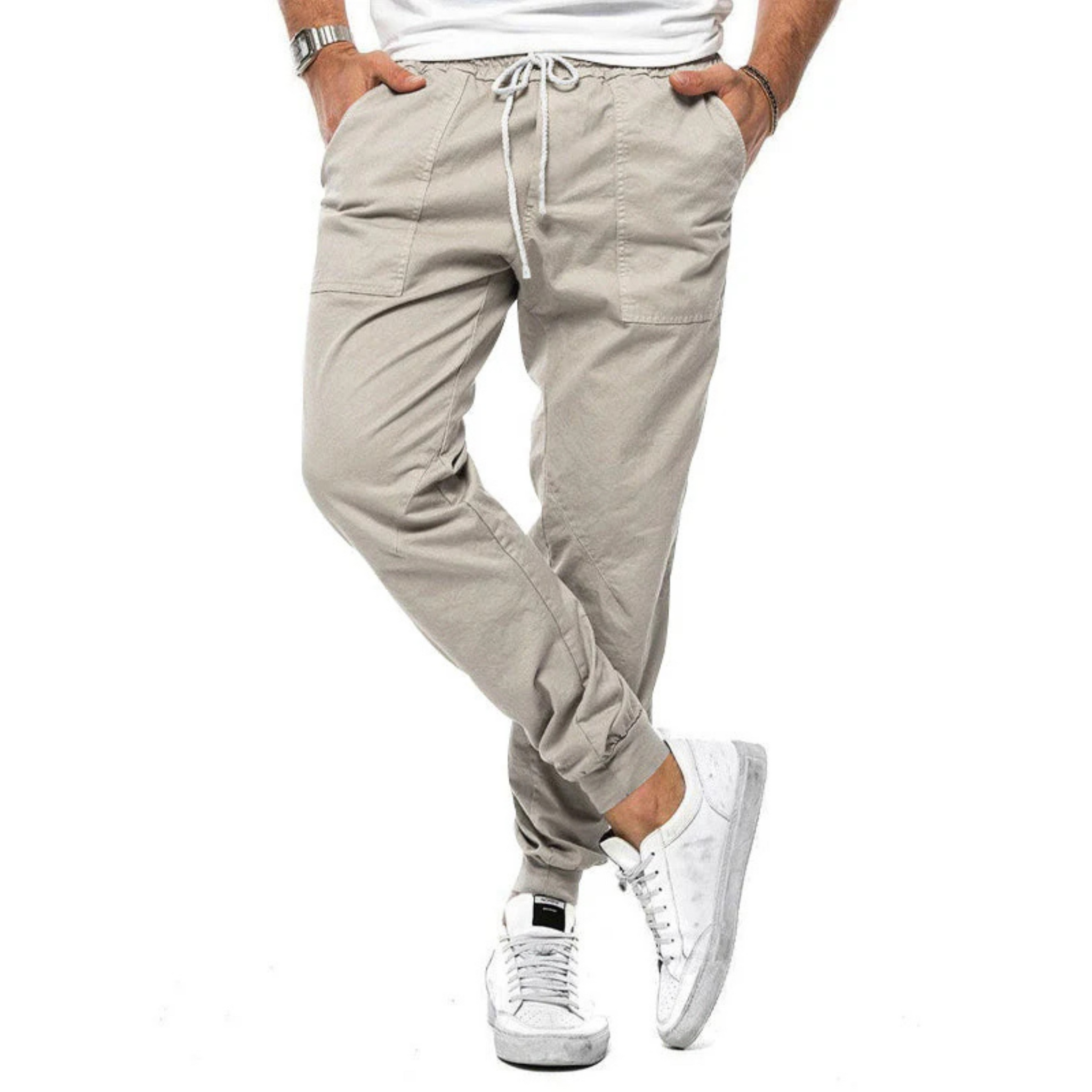 Herrebukser Komfortabel Casual Stil 3