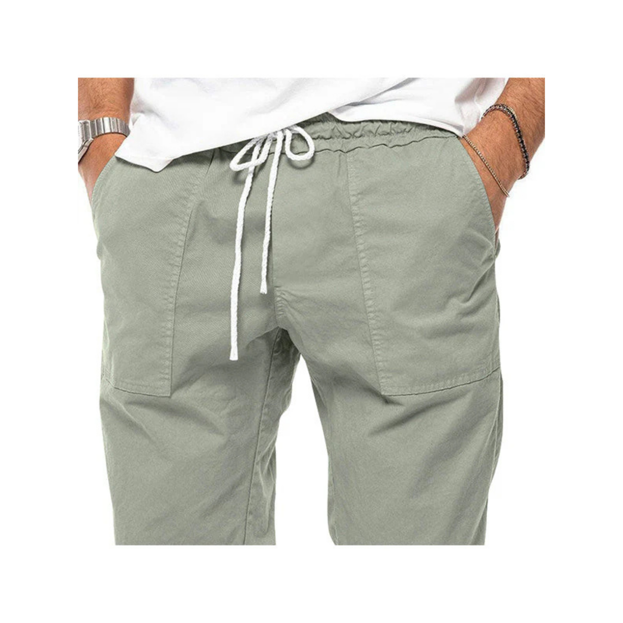Herrebukser Komfortabel Casual Stil 5