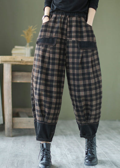 Herrebukser Patchwork Design Løs Pasform 2