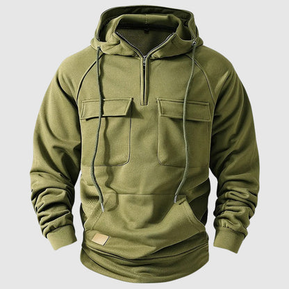 Herren MultiPocket Hættetrøje Funktionel 4