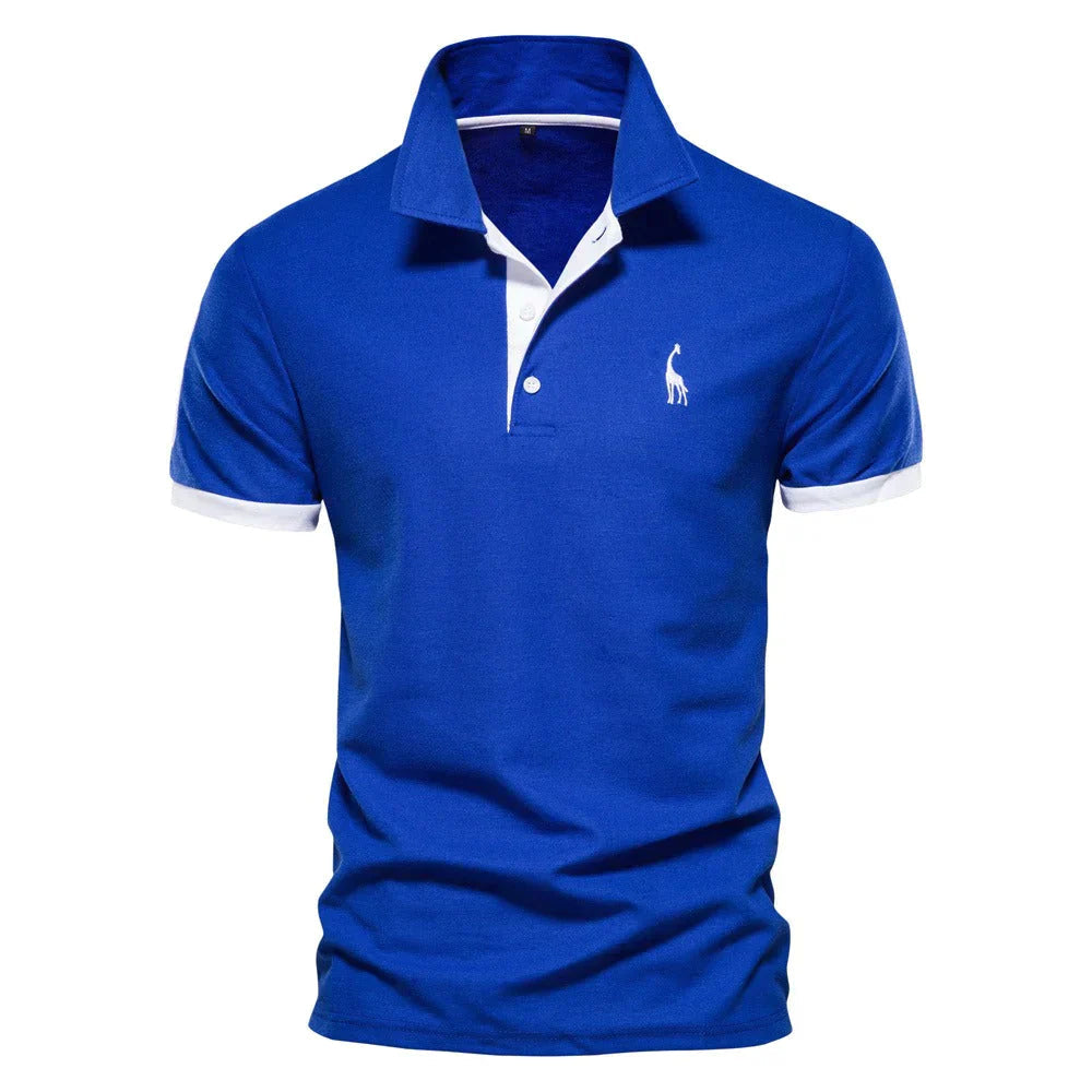 Herrepoloshirt Klassisk Komfortabel Bomuld 2