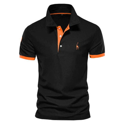 Herrepoloshirt Klassisk Komfortabel Bomuld 6