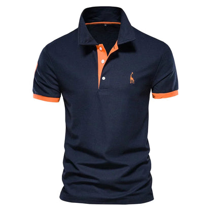Herrepoloshirt Klassisk Komfortabel Bomuld 7
