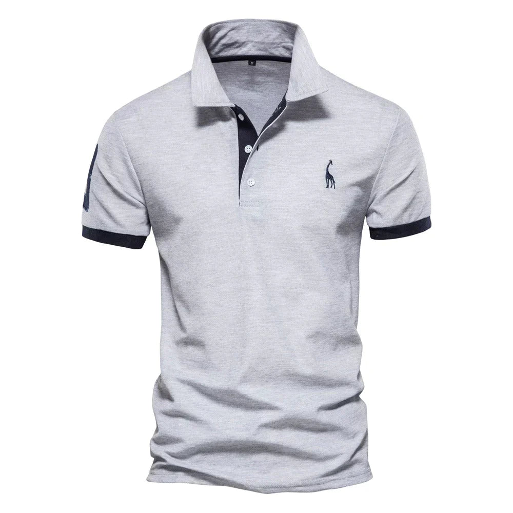 Herrepoloshirt Klassisk afslappet pasform 6