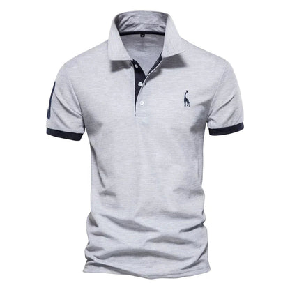 Herrepoloshirt Klassisk afslappet pasform 6