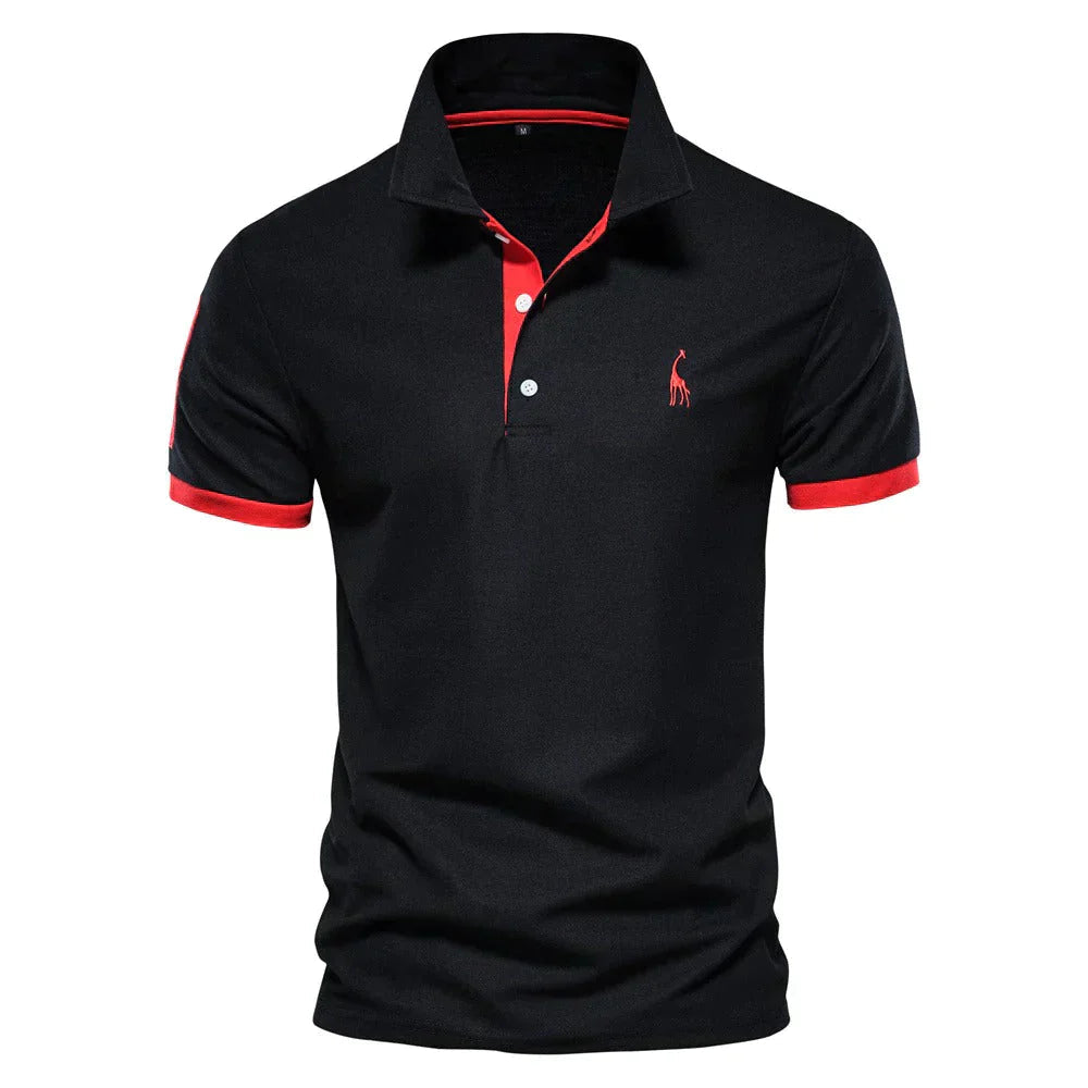 Herrepoloshirt Klassisk afslappet pasform 8