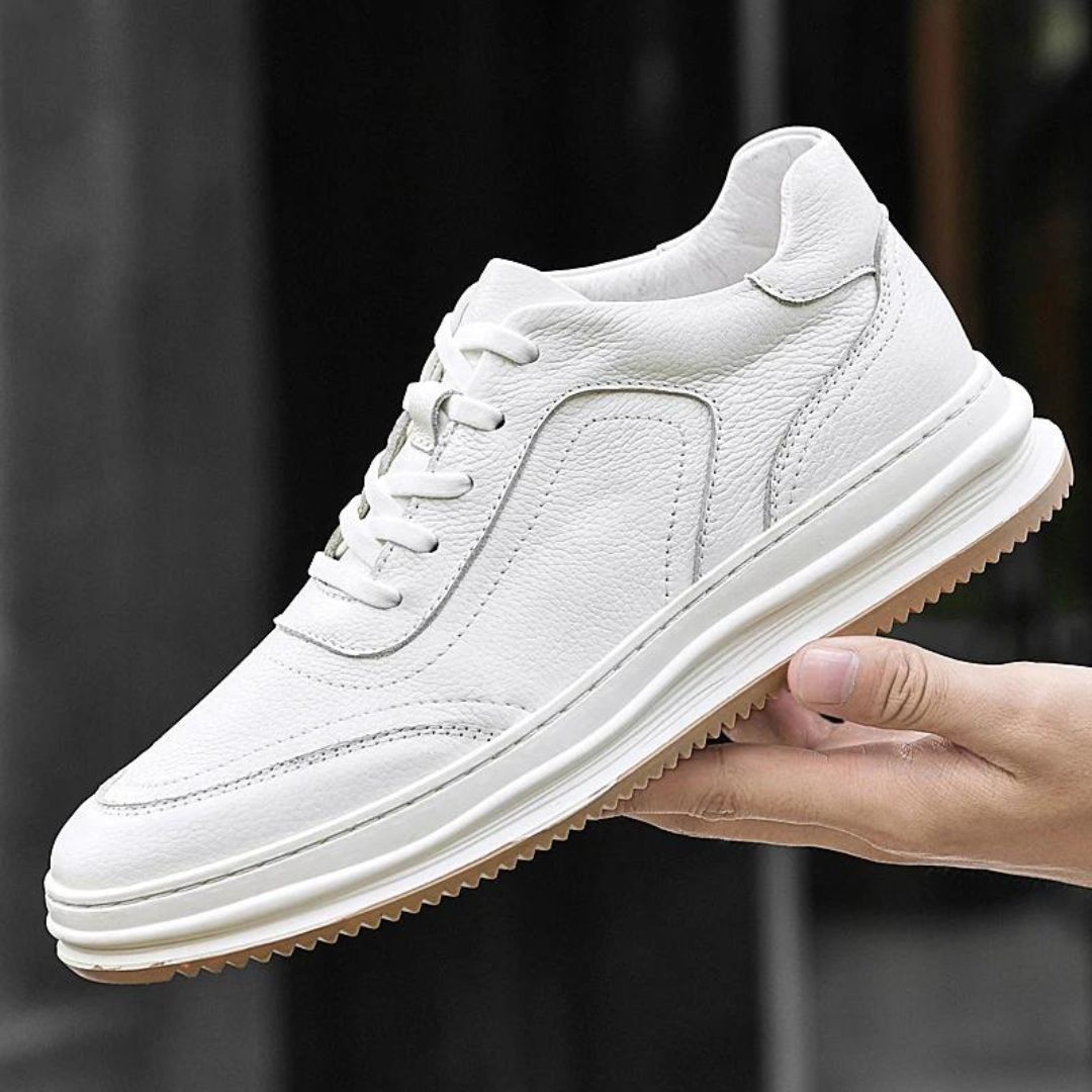 Herres Everyday Sneakers Minimalist Læder 3