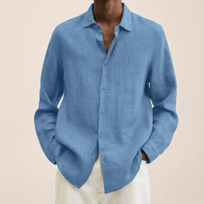 Herreskjorte Slim Fit Klassisk Stil 11