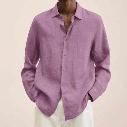 Herreskjorte Slim Fit Klassisk Stil 3