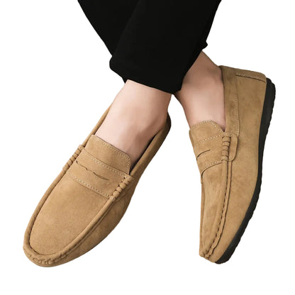 Herresko Casual Komfortable Køreloafers 0