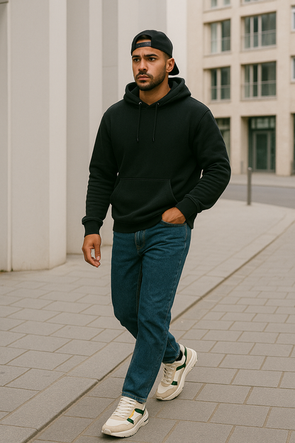 Herresneaker Smart Casual Suede Gummi 4