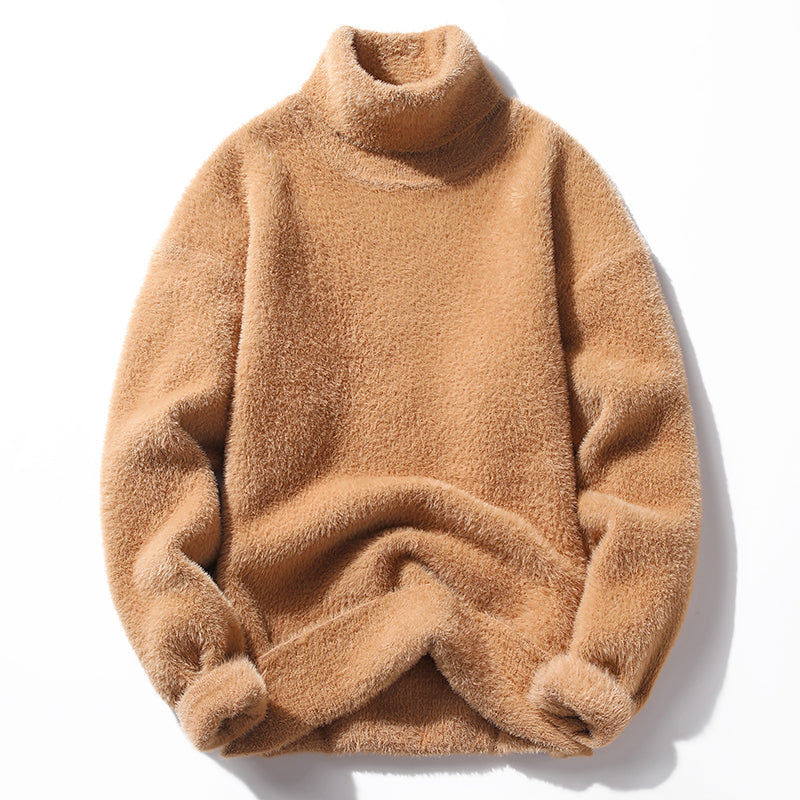 Herresweater med Høj Krave 0
