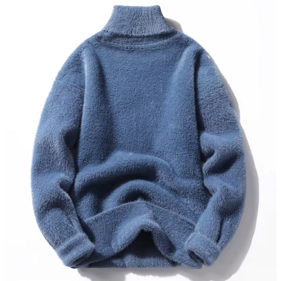 Herresweater med Høj Krave 5