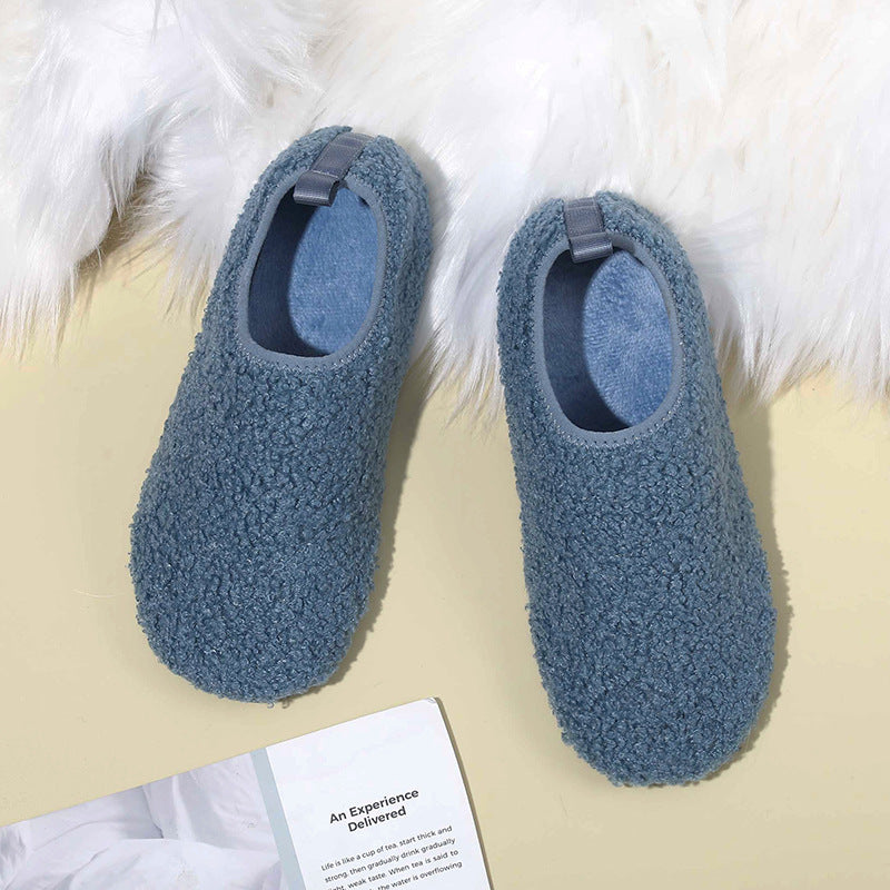 Hjemmesko Dame Fluffy med Skridsikker Sål 5