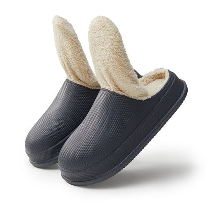 Hjemmesko Herre Vandafvisende Ergonomisk Design med Uldfor 4