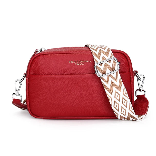 Crossbody-taske i læder af høj kvalitet