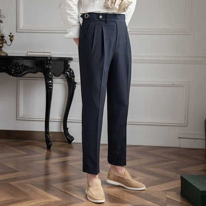 Høj Talje Bukser Vintage Stil 3