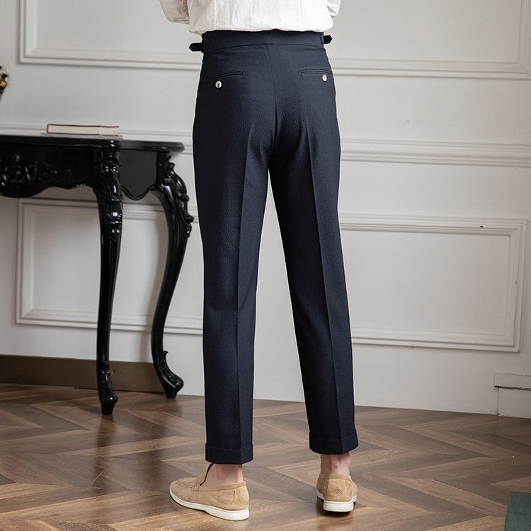 Høj Talje Bukser Vintage Stil 4