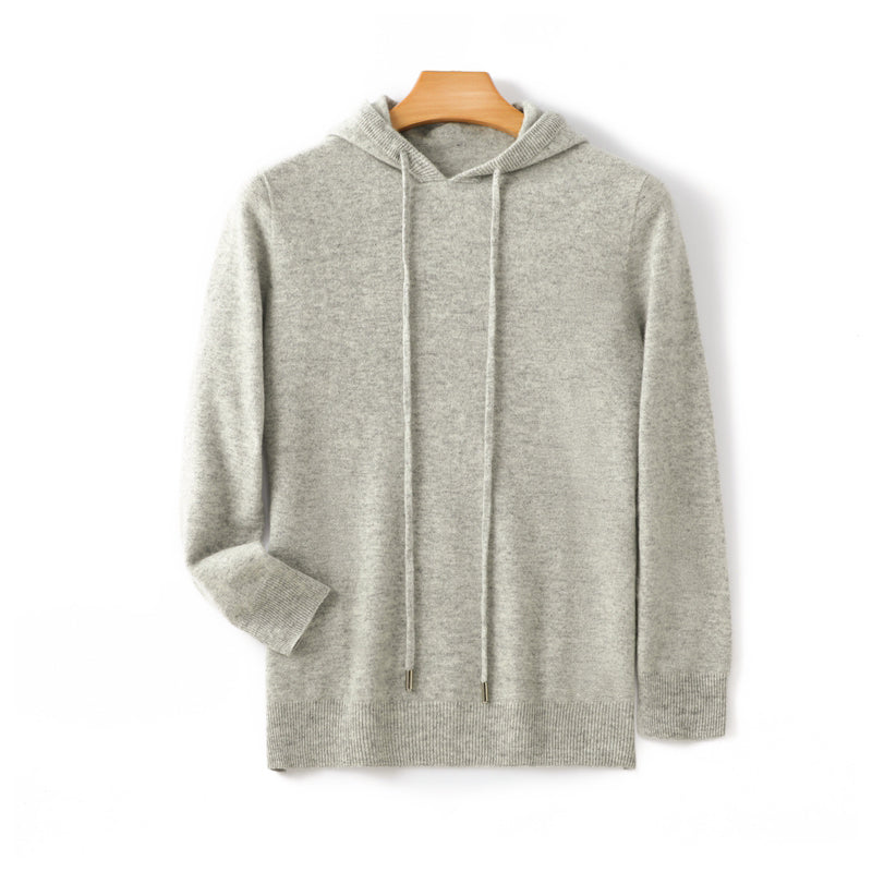Hoodie til Mænd med Hætte og Moderne Design 1