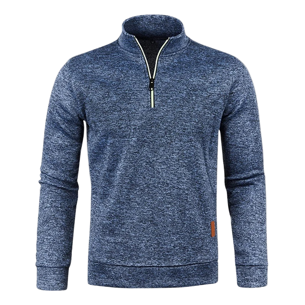 Hoodies Mænd Lynlås Casual Stil Sweatshirt Herre 0