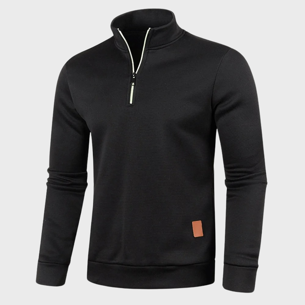 Hoodies Mænd Lynlås Casual Stil Sweatshirt Herre 3