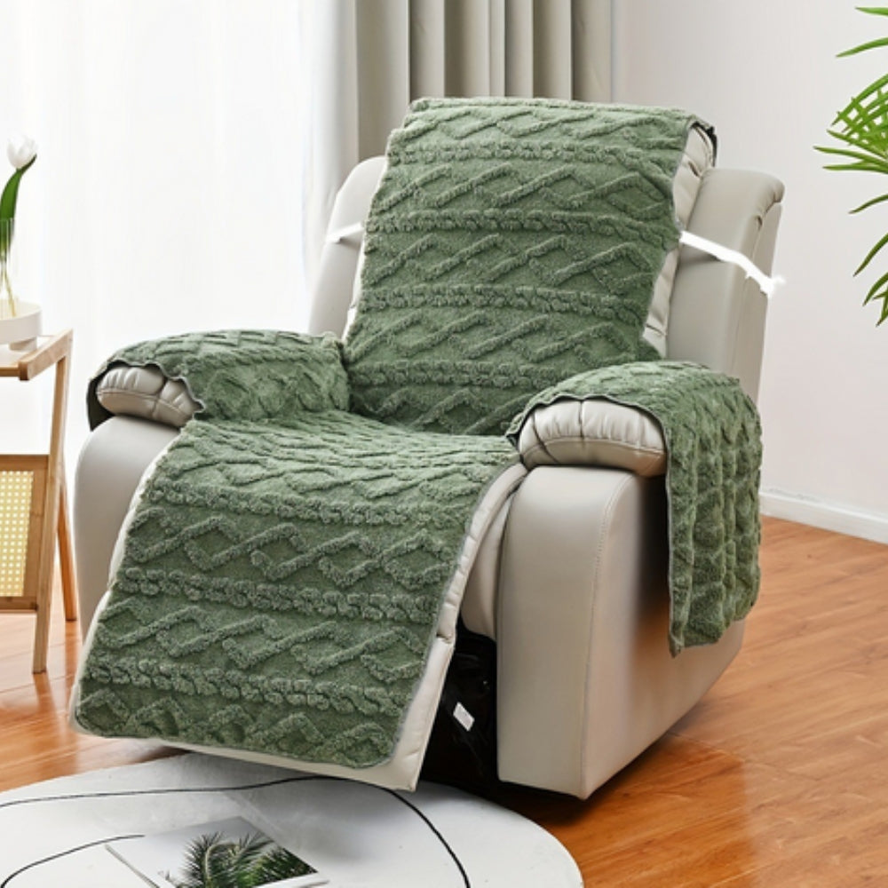 Hvilestol Slipcover med Diamantmønster til Moderne Indretning 2