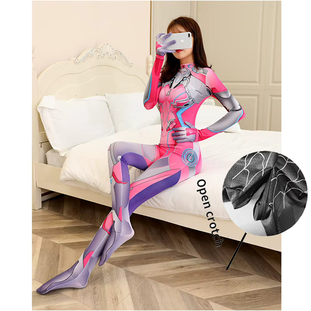 Kvinde Bodysuit Cosplay Tæt Pasform 11