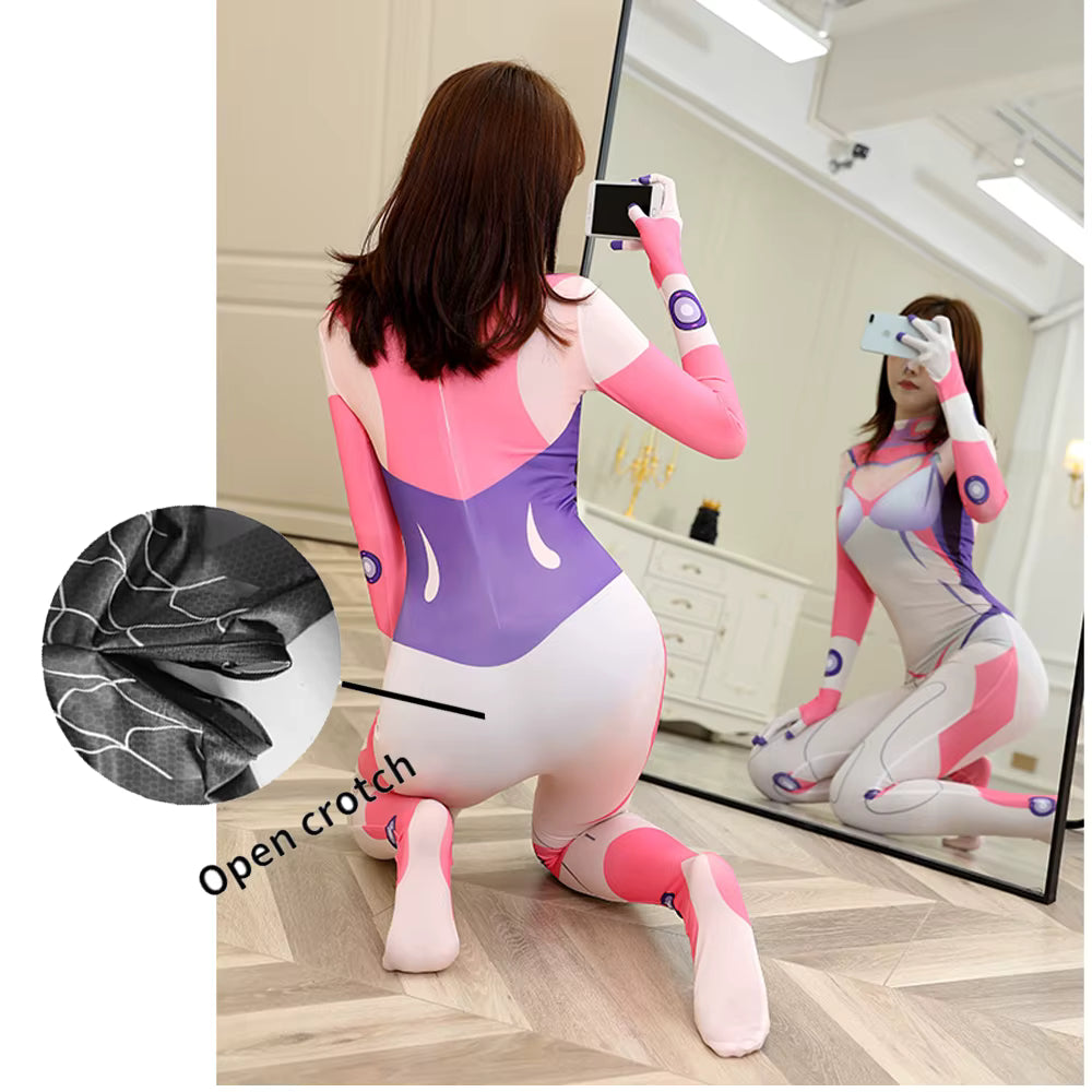 Kvinde Bodysuit Cosplay Tæt Pasform 16