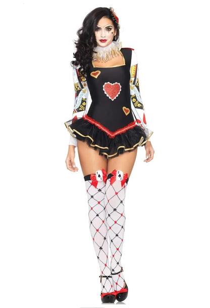 Kvinde Klovnekostume Cirkus Festkjole Cosplay 6
